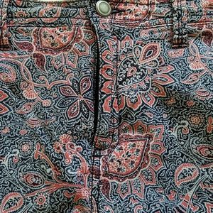 Croft & Barrow Paisley Skort